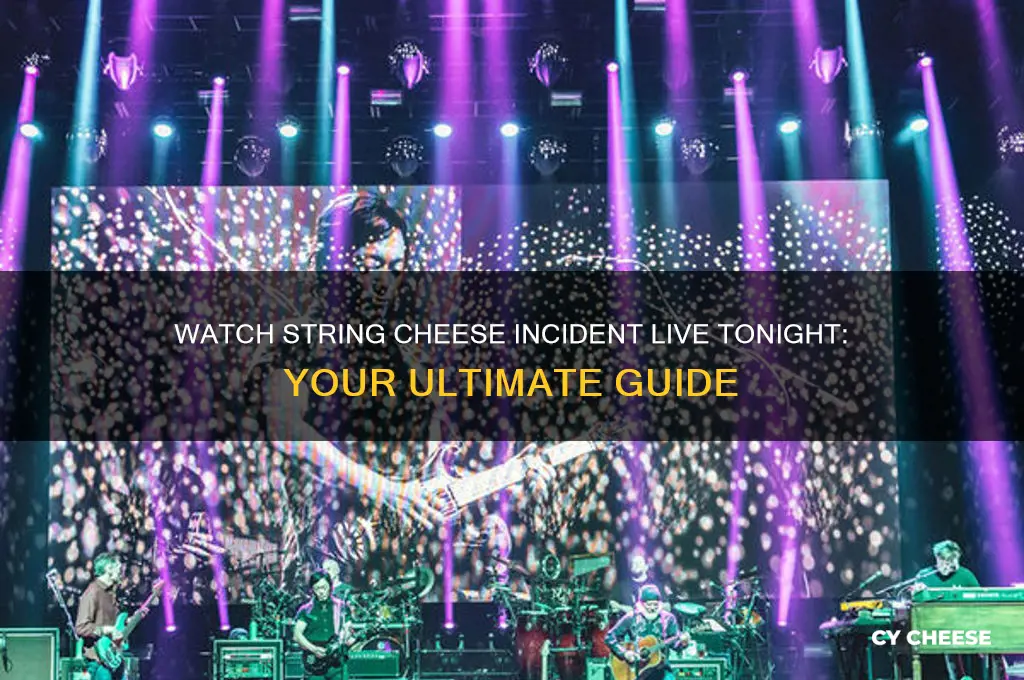how to watch the string cheese show live tonight