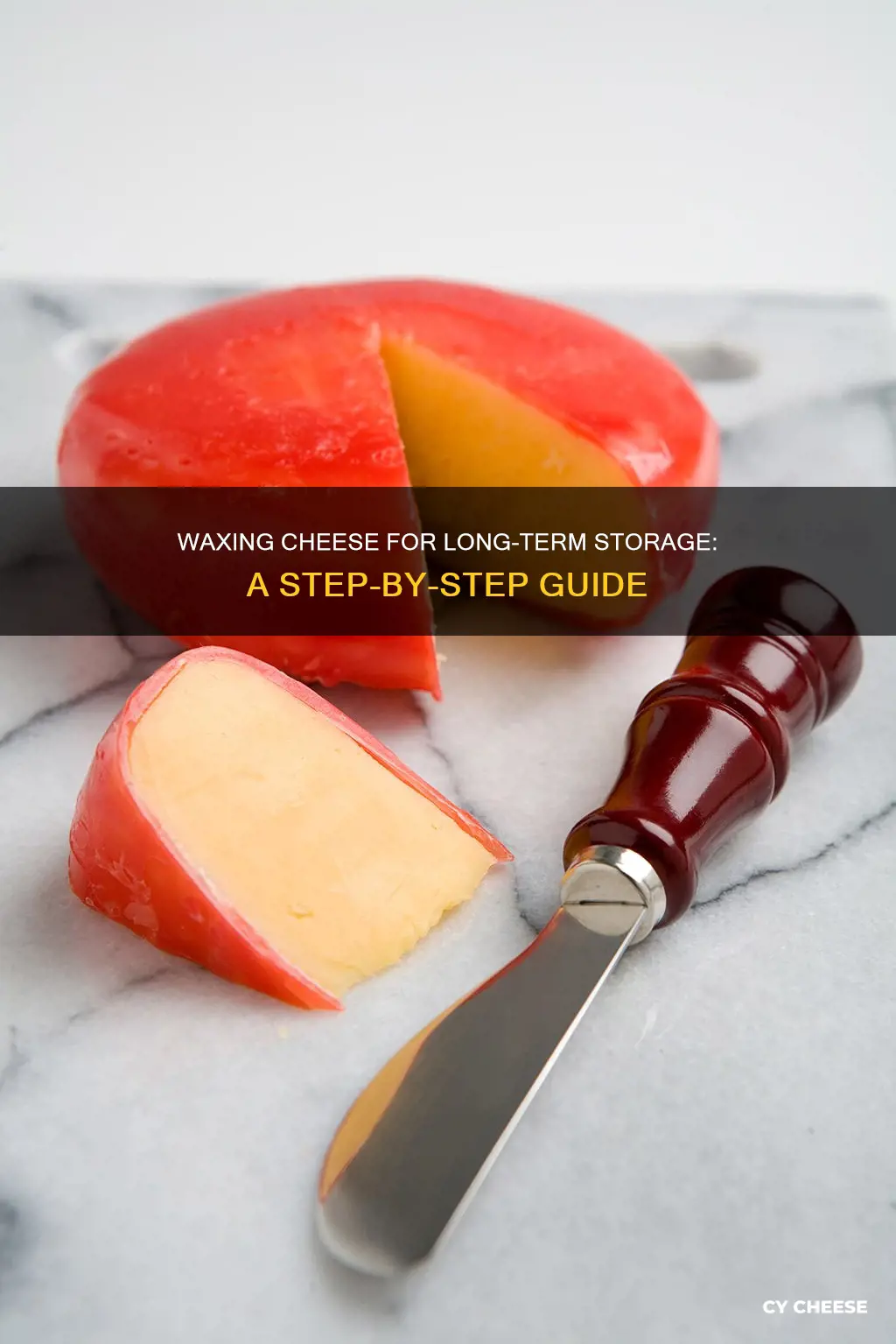 how to wax cheese for long term storage