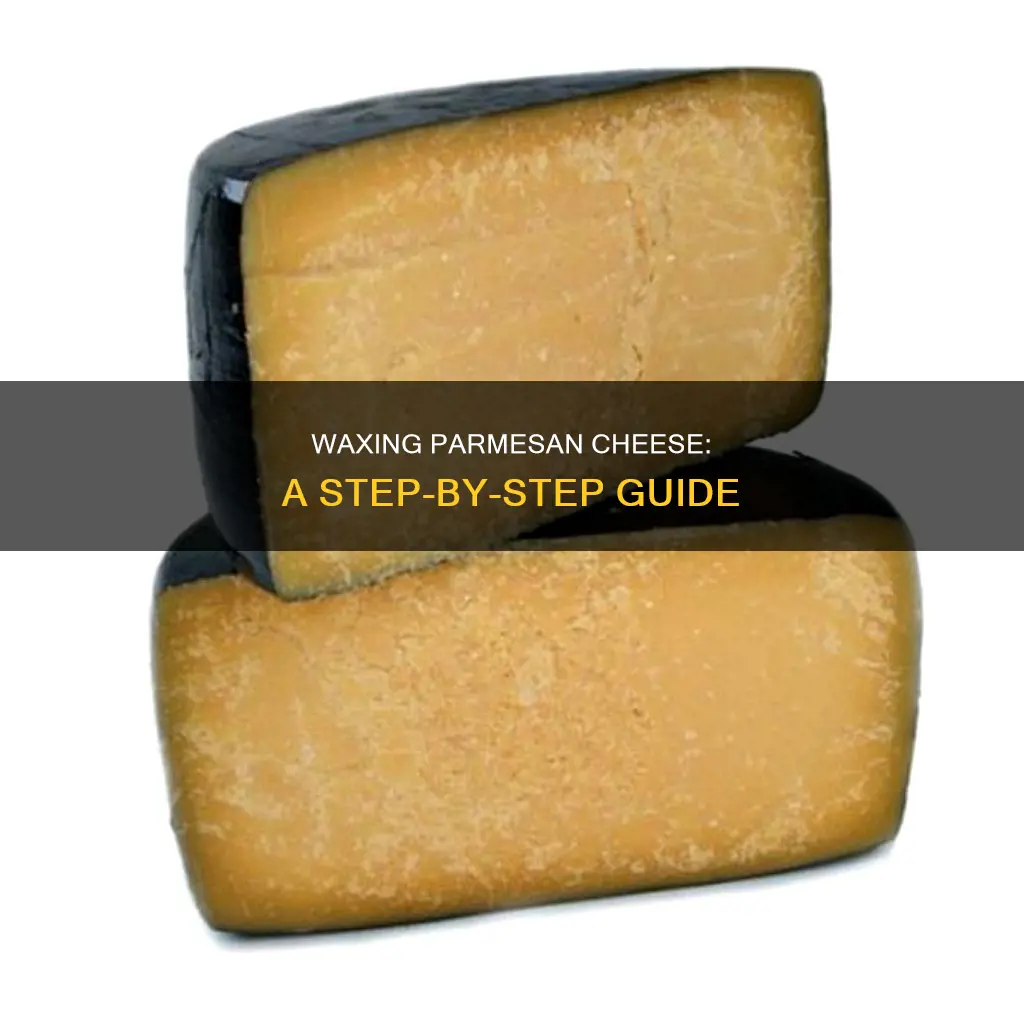 how to wax parmesan cheese