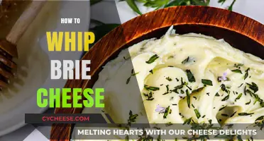 Mastering the Art of Whipping Brie Cheese: A Step-by-Step Guide