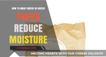 Master Cheese Storage: Wrapping in Cheese Paper to Reduce Moisture