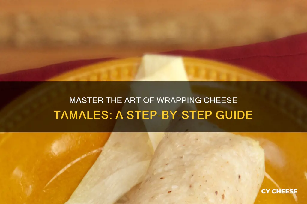 how to wrap cheese tamales