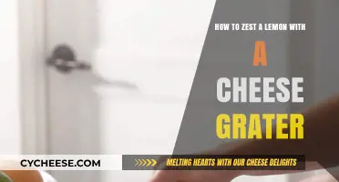 Master Lemon Zesting: Easy Cheese Grater Technique for Perfect Flavor