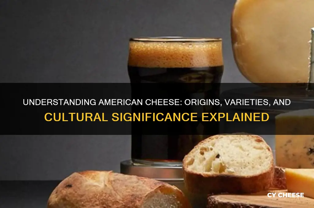 how toi explain american cheese