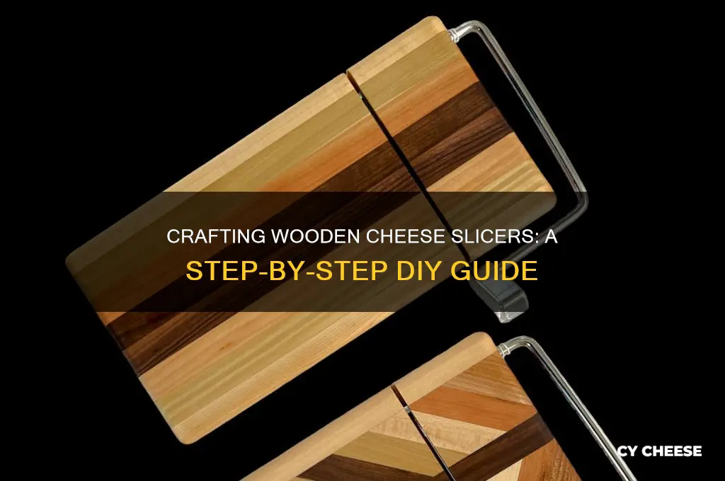 how tomake wooden cheese slicers