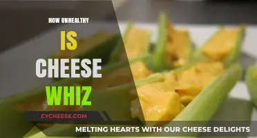 Cheese Whiz: Uncovering the Surprising Health Risks of This Popular Spread
