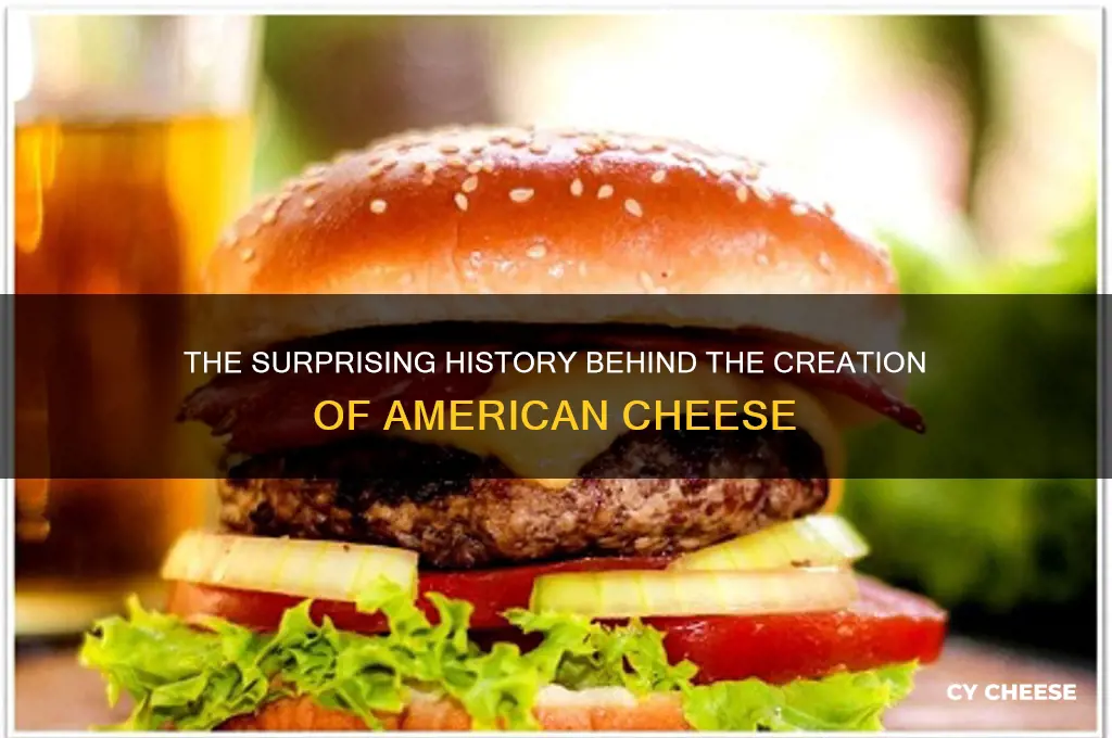 how was american cheese invented