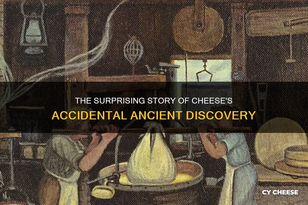 how was cheese accidentally discovered