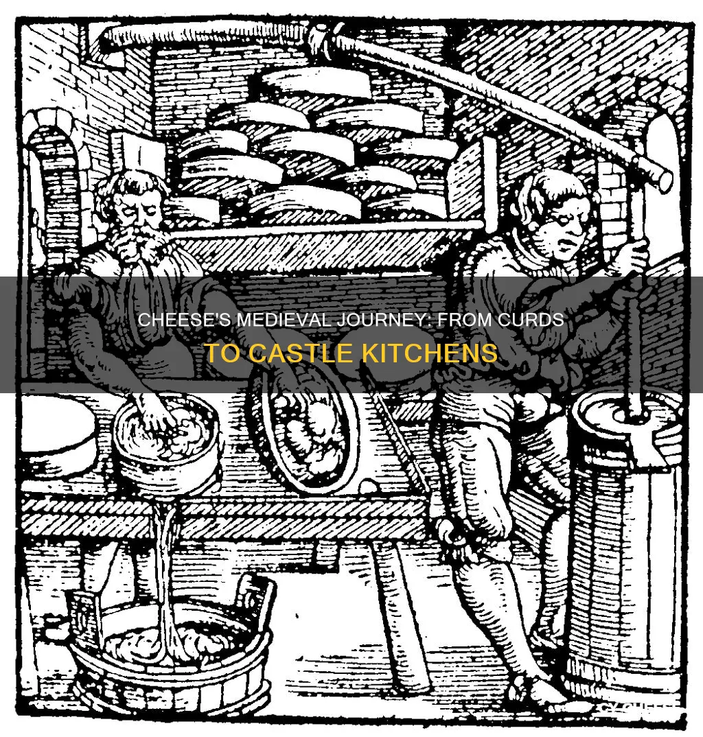 how was cheese made in the middle ages