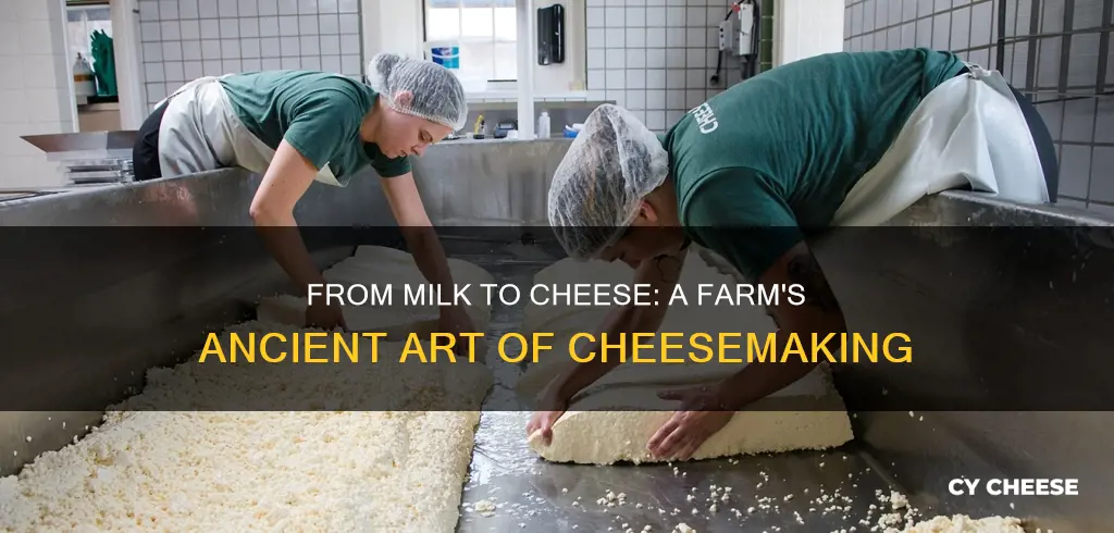 how was cheese made on the farm