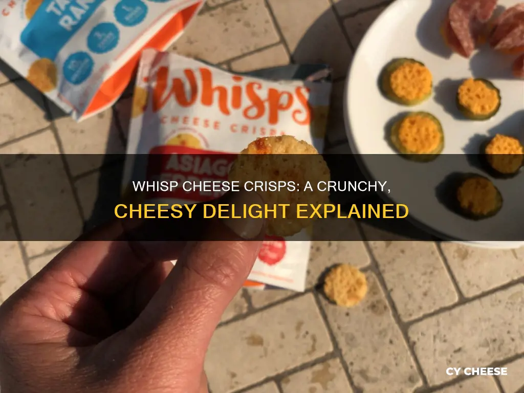 how whisp cheese crisp are made