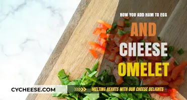 Elevate Your Breakfast: Adding Ham to Egg and Cheese Omelet