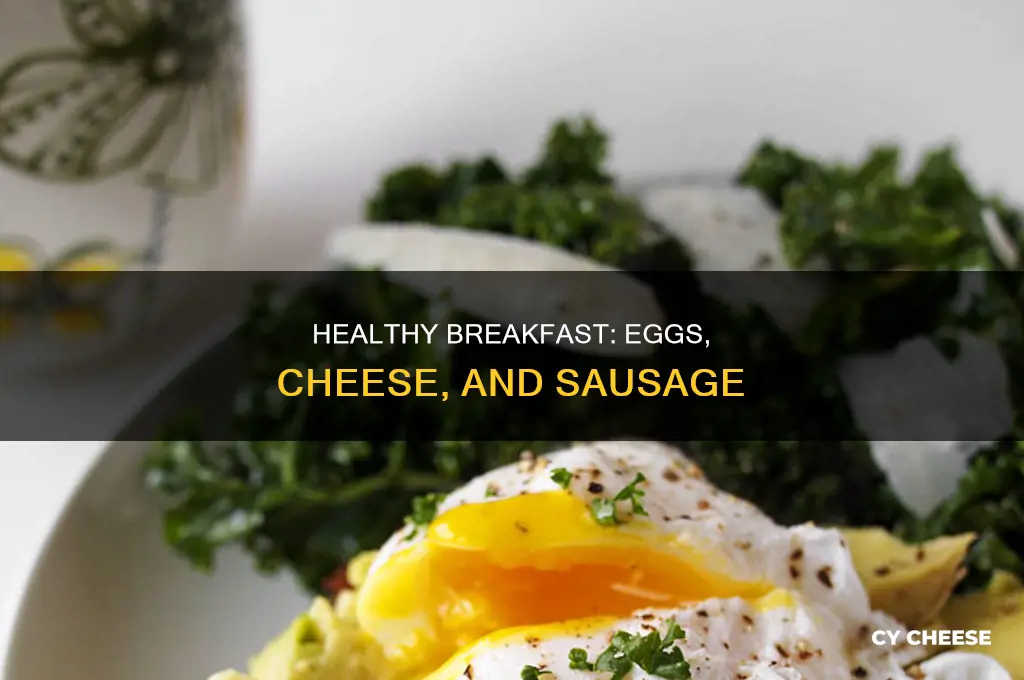 is 2 boiled eggs cheese and sausage good for you