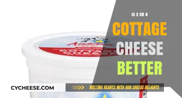 Cottage Cheese Dilemma: Which is Healthier, 2% or 4%?