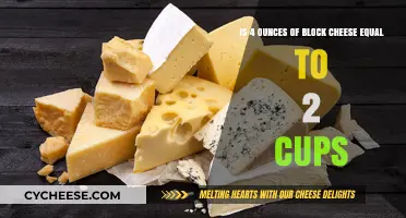 Cheese Conversion: Block to Cup