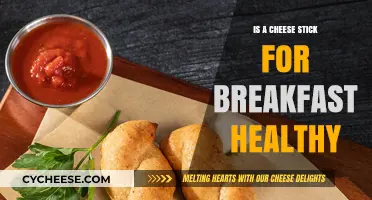 Cheese Sticks: Healthy Breakfast Option?