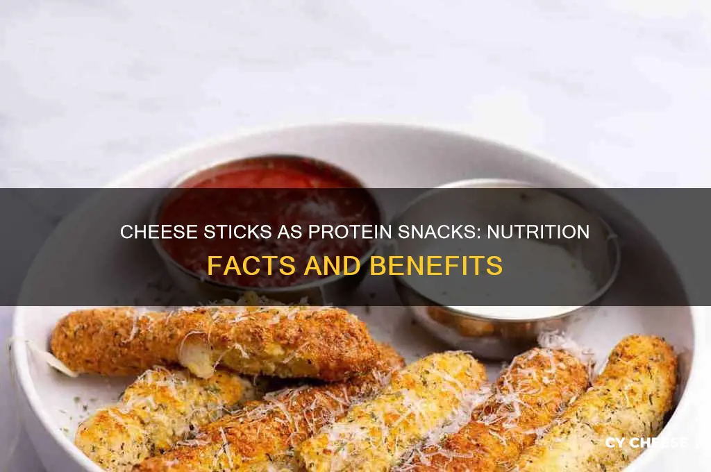 is a cheese stick protein