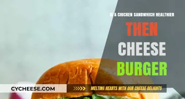 Chicken Sandwich vs Cheeseburger: Which is Healthier?