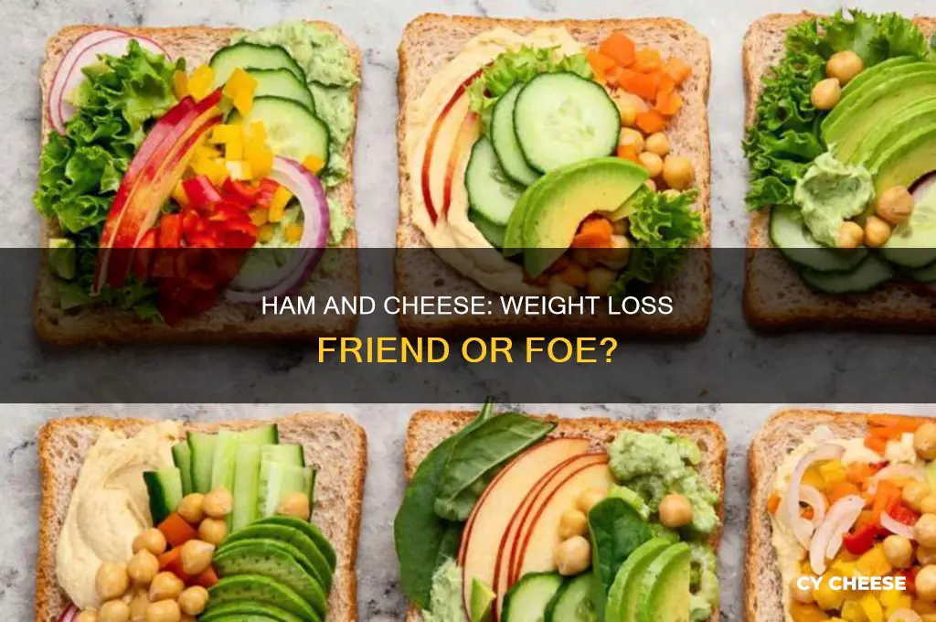 is a ham and cheese sandwich good for weight loss
