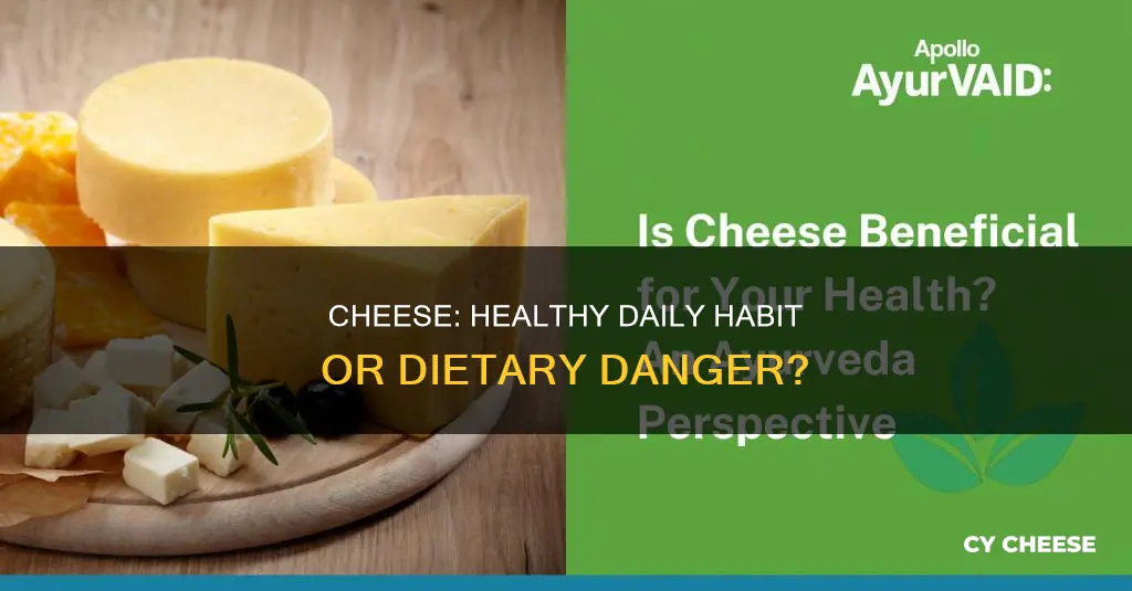is a slice of cheese a day healthy