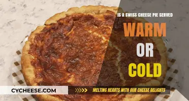 Swiss Cheese Pie: Best Served Warm or Cold?