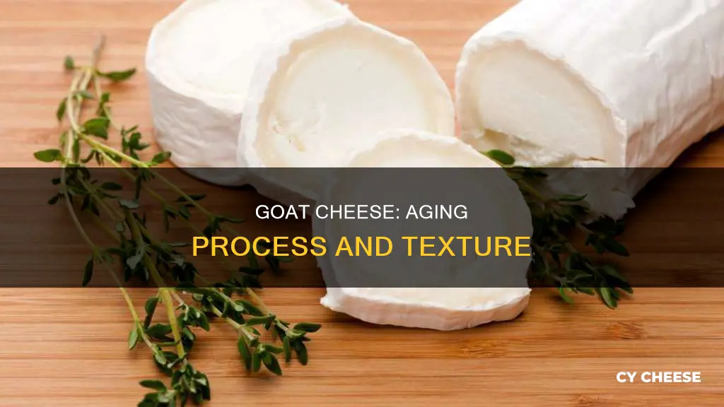 is aged goat cheese hard or soft