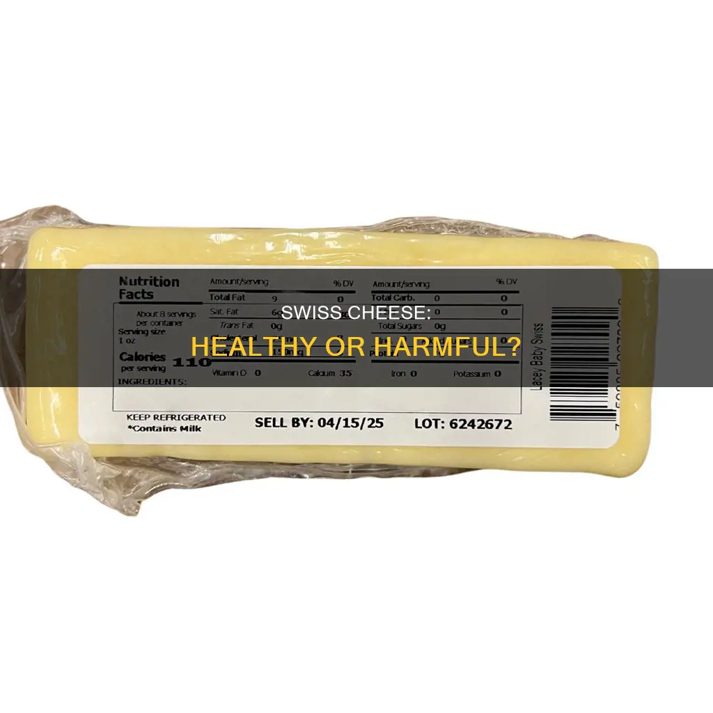 is aged swiss cheese healthy