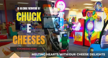 Does Chuck E. Cheese's Serve Alcohol to Parents?