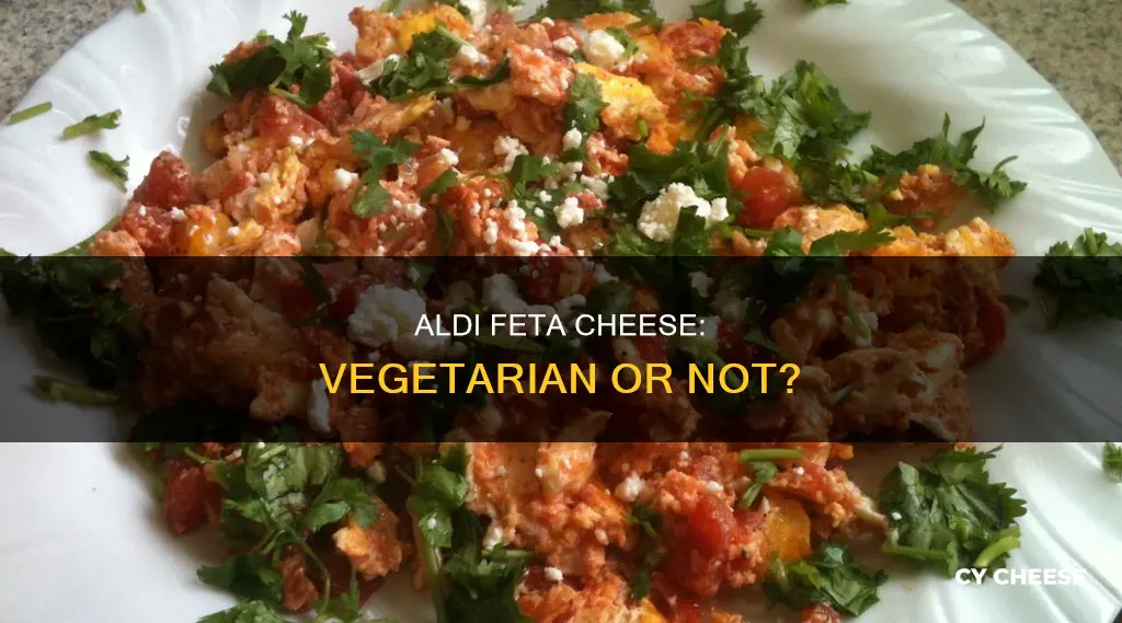 is aldi feta cheese vegetarian