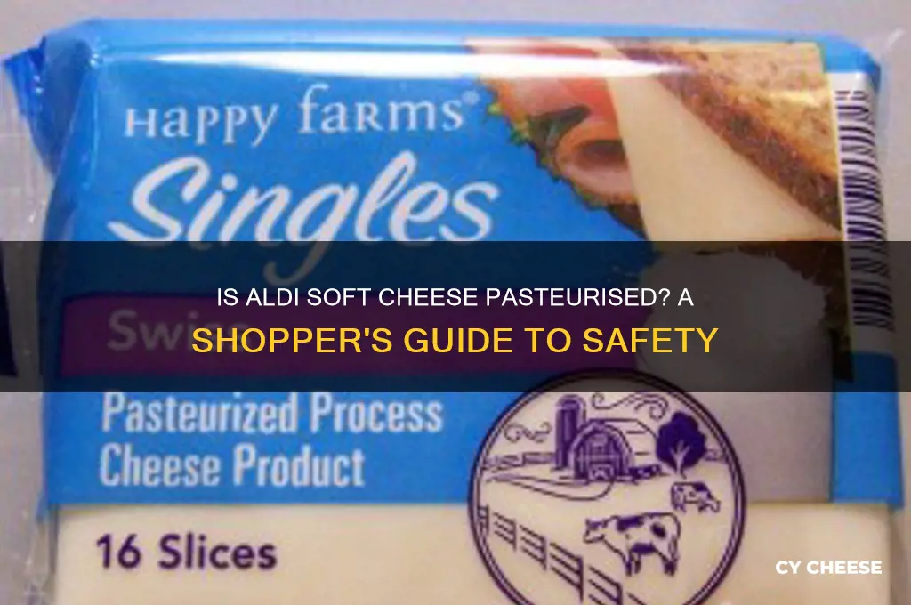 is aldi soft cheese pasteurised