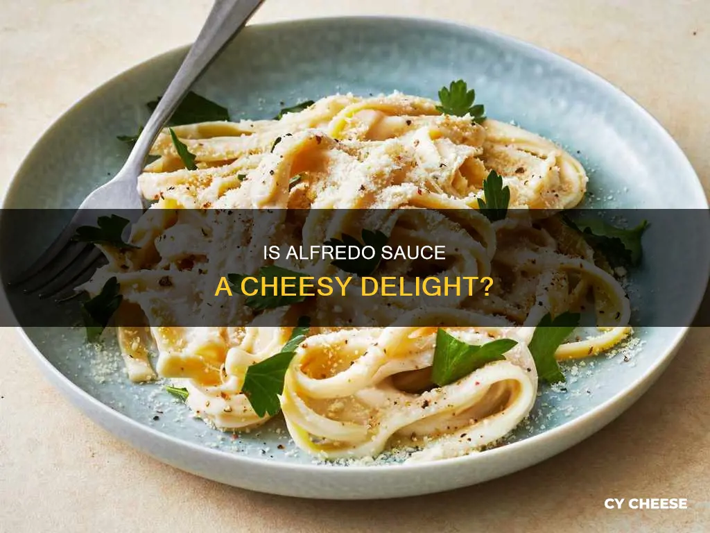 is alfredo made with cheese