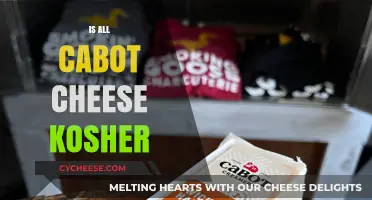 Is All Cabot Cheese Kosher? A Comprehensive Guide to Certification