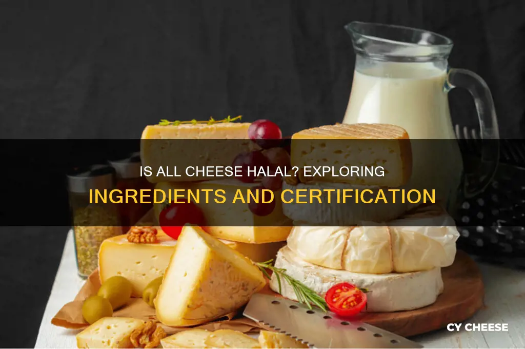 is all cheese halal