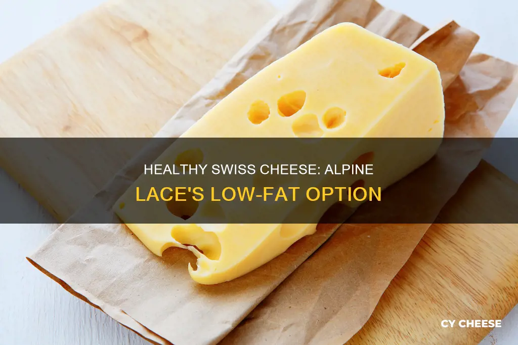 is alpine lace swiss cheese low fat