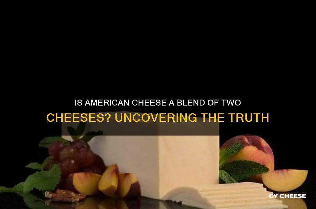 is american cheese a mixture of two other cheeses