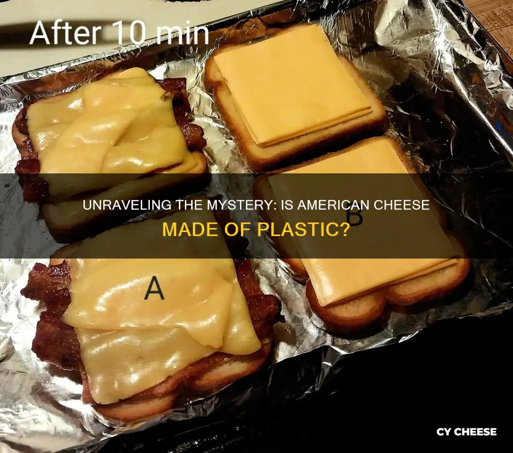 is american cheese made of plastic