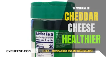 Cheddar vs. American Cheese: Which is the Healthier Option?