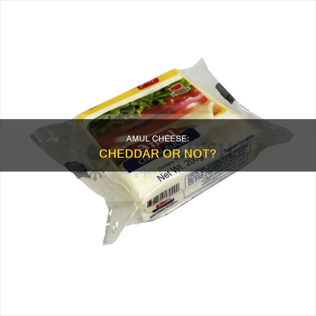 is amul cheese cheddar