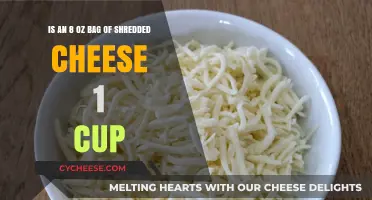 Measuring Shredded Cheese: 8 Oz Bag Equals How Many Cups?