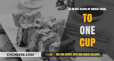 Cheese Block to Cup: What's the Conversion?