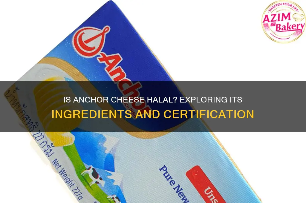 is anchor cheese halal