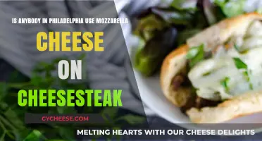 Philadelphia Cheesesteaks: Mozzarella's Place?