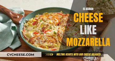Is Asiago Cheese a Mozzarella Substitute?