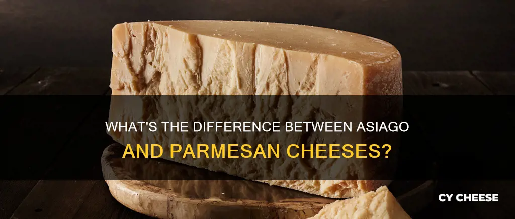 is asiago cheese like parmesan