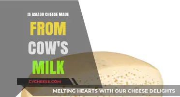 Asiago's Milk Origin: Cow's Tale