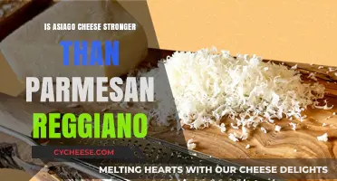 Asiago vs Parmesan Reggiano: Which Cheese is Stronger?