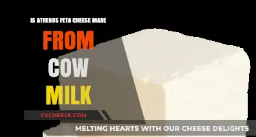 The True Origin of Athena's Feta: Cow's Milk or Not?