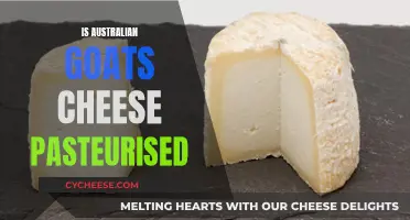 Goat's Milk Cheese: pasteurized or raw? Uncover Australia's secret