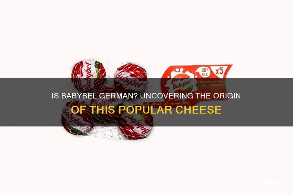 is babybel a german cheese