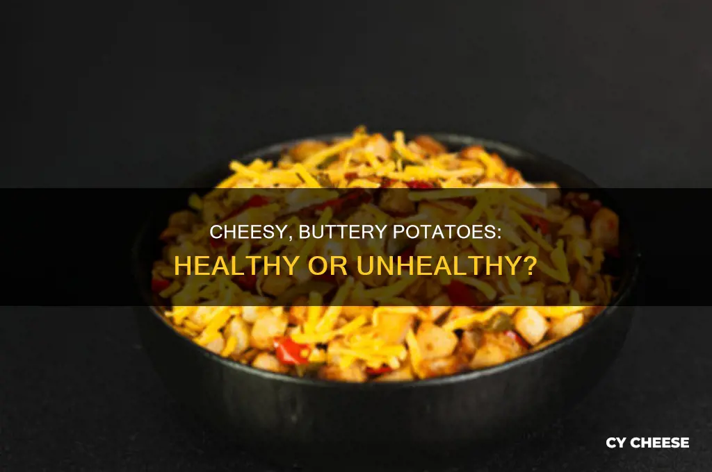 is baked potato with cheese and butter good for you
